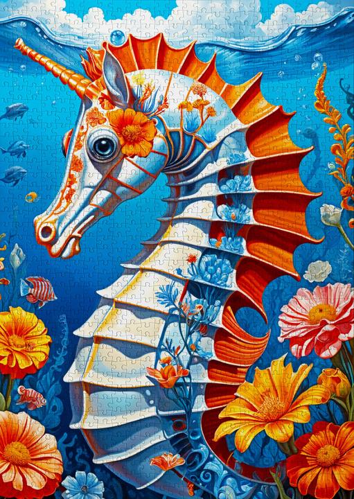 Image du produit Enjoy Puzzle Puzzle 1000 pièces - Hippocampe (1000 pièces)
