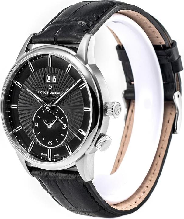 Actual product image Claude Bernard 62007-3-NIN Herrenuhr Classic 42mm 5ATM