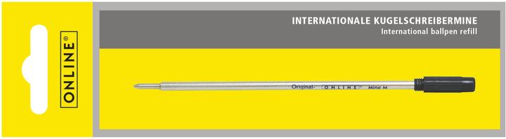 Actual product image Online Ballpoint pen refill (Gel mine, Black, 0.60 mm)