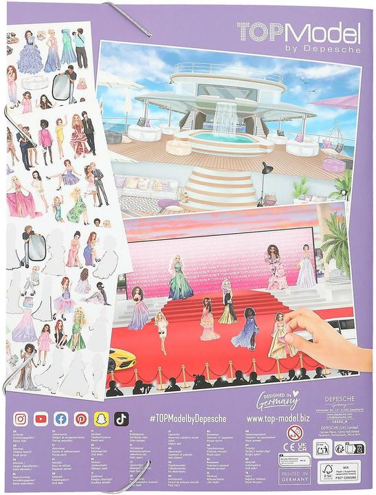 Image du produit Magni DEPESCHE TOPModel Autocollants Monde Glamour