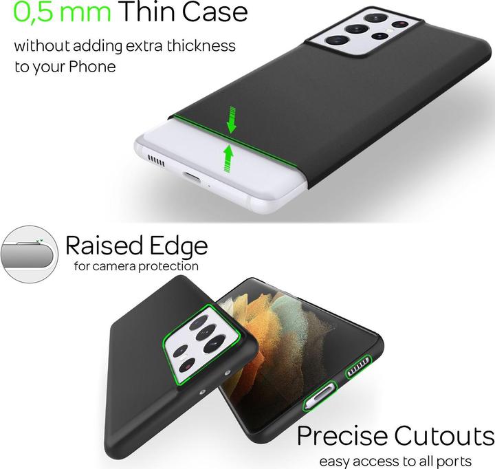 Produktbild Nalia Extra Dünne Handyhülle (Samsung Galaxy S21 Ultra)
