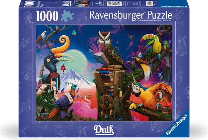 Actual product image Ravensburger Puzzle Songs Of Extinct Birds 1000p (12001024) (1000 pieces)