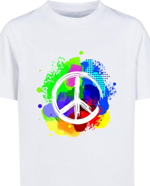 Produktbild Merchcode Peace - Graffiti Kids Basic Tee - 174517 (146)