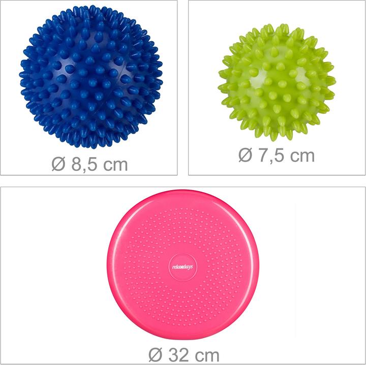 Image du produit Relaxdays Coussin d'équilibre