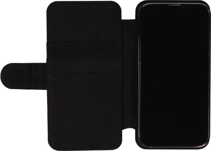 Immagine prodotto PhoneLook Copertina del portafoglio nero Palme a strisce dorate (Apple iPhone 14 Pro Max)