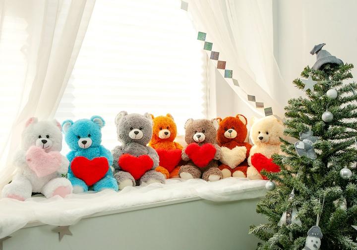 Produktbild Go Gift FRANK teddybär 50 cm blau (50 cm)