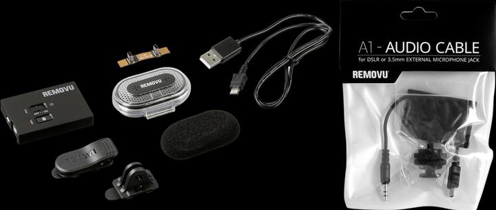 Image du produit Removu Microphone Set A1+ M1 pour GoPro Hero 3+ / 4 (4, Héros 3+)