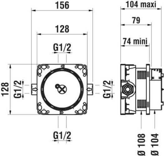 Actual product image Laufen HF5740380000