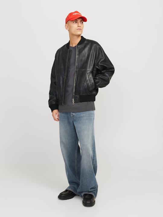 Produktbild Jack & Jones Joraustin Leather Bomber Jkt Styd Aw24 (XL)