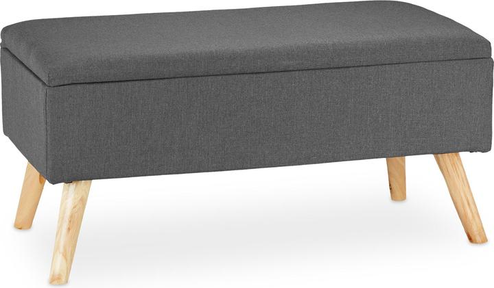 Actual product image Relaxdays Hallway Storage Bench, Padded (79.50 cm)