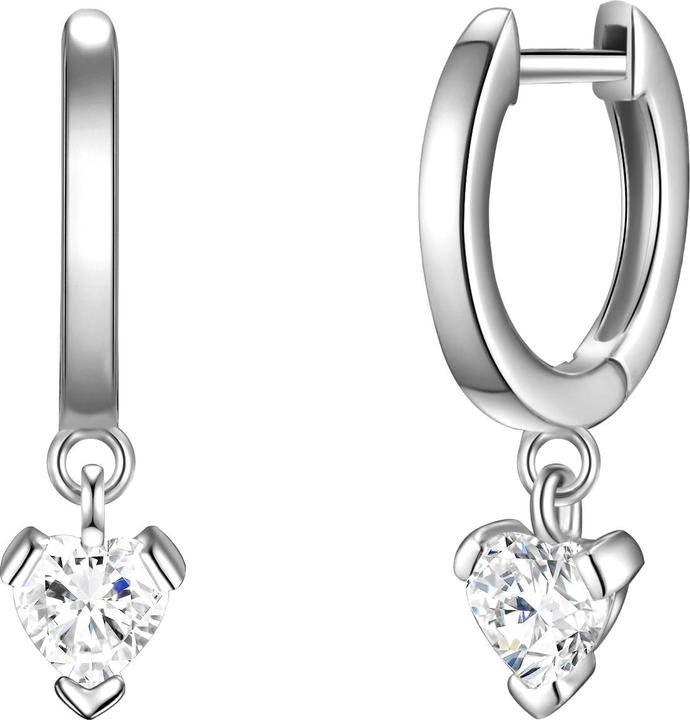 Produktbild Glanzstücke München Damen Herz Sterling Silber Zirkonia silber - 29848 (Sterling Silber)