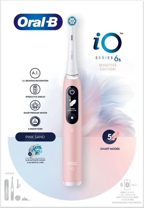 Actual product image Oral-B iO 6S (Oscillating toothbrush)