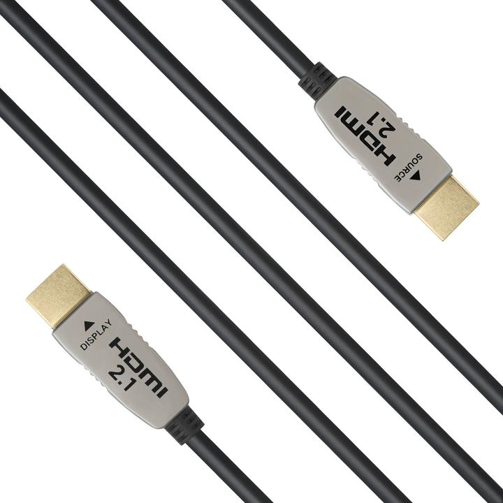 Image du produit Celexon Câble UHD Optical Fibre HDMI 2.1 8K Active 10m, noir (10 m, HDMI)