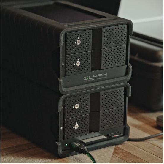 Image du produit Glyph Blackbox PRO RAID 40TB avec hub, classe entreprise, USB-C (3.1, Gen 2) (40 To)