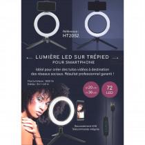 Image du produit Sombo Lumiere LED Trepied Smartphone (éclairage annulaire)