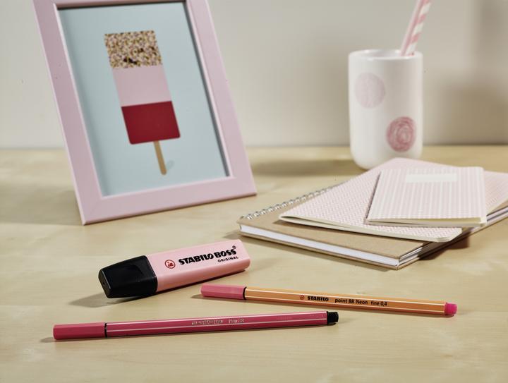 Produktbild STABILO BOSS ORIGINAL Pastel Textmarker (Pastell, 5 mm, 4 x)