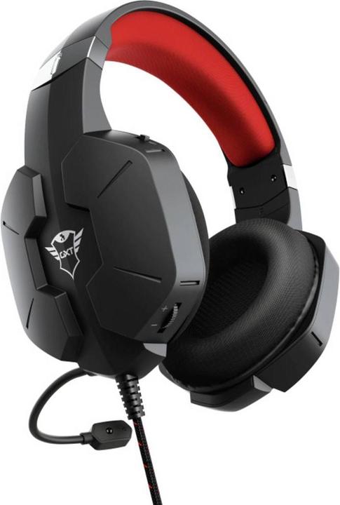 Produktbild Trust Headset GXT 323 Carus Rot/Schwarz (Kabelgebunden)