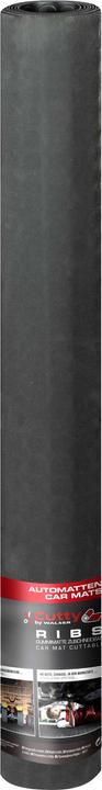 Produktbild Walser Gummimatte Saturn, zuschneidbare Meterware feinripp 100x250 cm schwarz