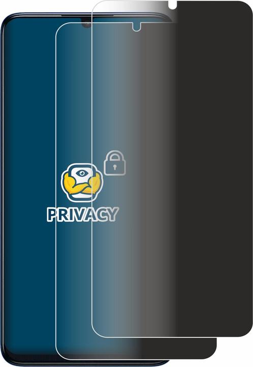 Productafbeelding BROTECT Anti-spionnetje privacyfolie Beschermfolie tegen blauw licht (2 Stuk, Nokia Lumia 505)