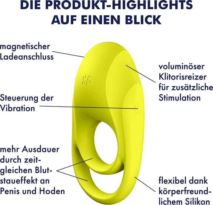 Productafbeelding Satisfyer Spectaculaire Duo Penis Ring (5.50 cm)