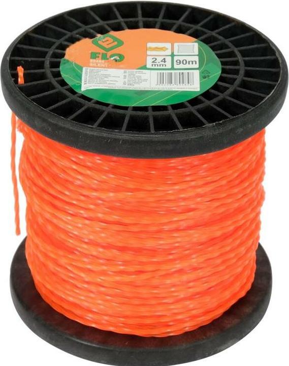 Immagine prodotto Flo-pak LINEA TRIMMER DELL'ERBA 2,4MMx90M SILENZIOSA (Pioniere delle erbacce, Lenza per tagliabordi + rocchetto di lenza)