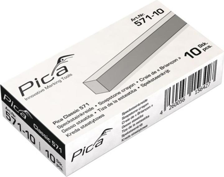 Produktbild Pica Specksteinkreide (Weiss, 10 x)