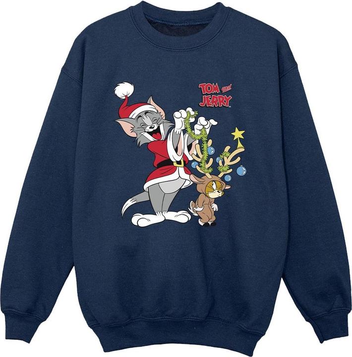 Tom & Jerry Christmas Reindeer Sweatshirt Jungen