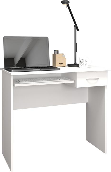 Actual product image VCM Wooden Desk Computer Table Keyboard Pull-out Drawer Office Table Arusa L (85 x 50 x 75 cm)