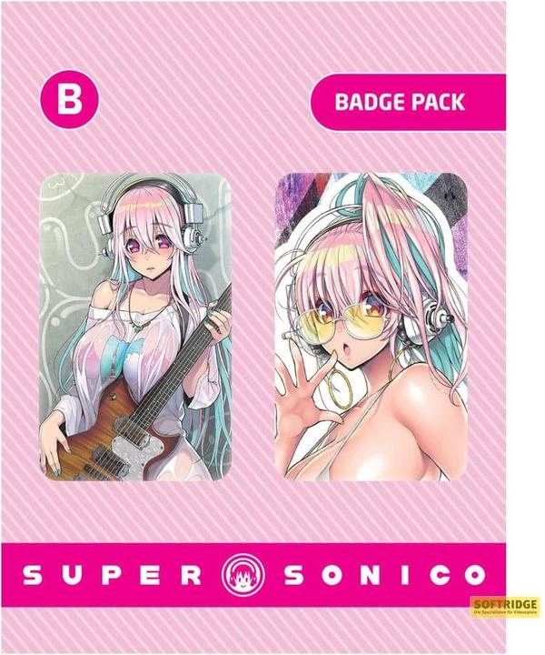 Immagine prodotto POPbuddies Super Sonico confezione da 2 pin Set B