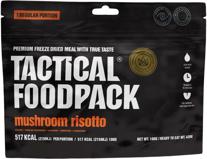 Actual product image Tactical Foodpack TF Mushroom Risotto 100g (100 g)