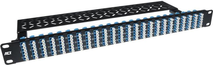 Produktbild Fiber panel high density 96 connections / 192 fibers LC singlemode OS2