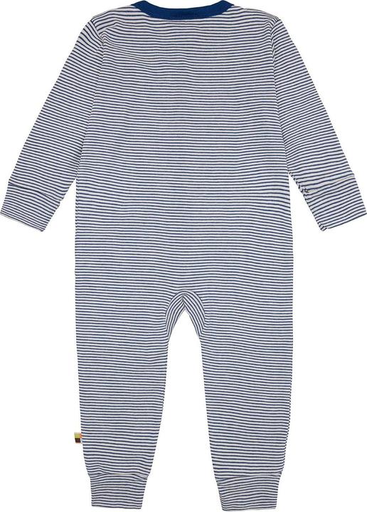 Actual product image loud + proud Sleep overall stripes in fine rib (92)