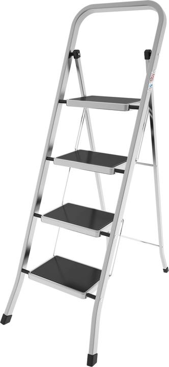 Colombo Sgabello Scala FACTOTUM 4 gradini in (Ponteggio, 82 cm)