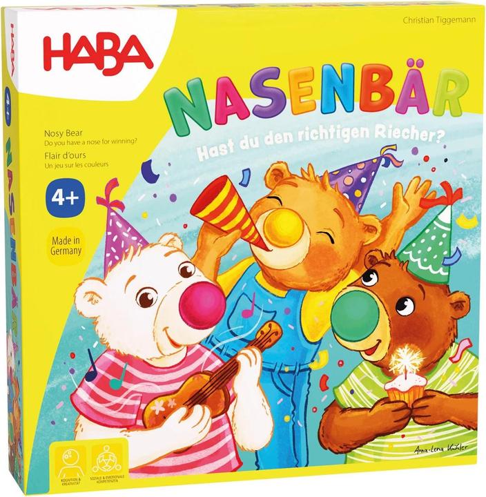Produktbild Haba Nasenbär (Deutsch, Französisch, Italienisch, Englisch)