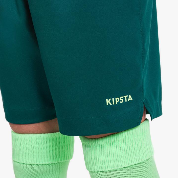 Produktbild Kipsta Girls' Football Shorts Viralto - Green (6, 7, 8)