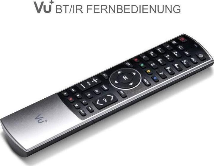 Produktbild Vu+ 8786821 Fernbedienung IR/Bluetooth Beistellgerät Drucktasten (Gerätespezifische Fernbedienung, Bluetooth)