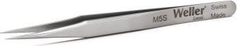 Actual product image Weller Erem Erem Stainless Steel Tweezers, Tip Straight, Pointed, 80 mm