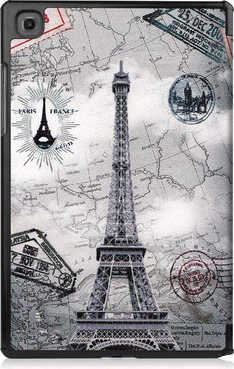 Actual product image Cover-Discount Galaxy Tab A7 (2020) - Tri-fold Smart Case Paris (Galaxy Tab A7 10.4 (2020))