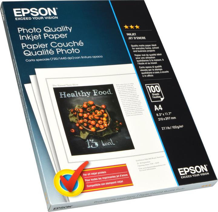 Produktbild Epson Photo Quality Ink Jet (102 g/m², A4, 100 x)