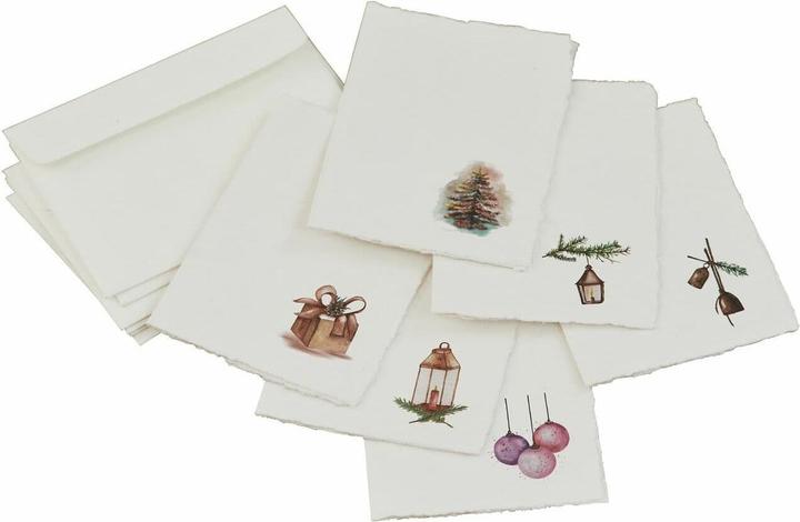 Image du produit Loberon Cartes de voeux lot de 6 Aeloria multicolores (6 pcs)