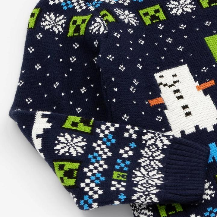 Actual product image Minecraft Jumper Christmas Design (158, 164)