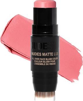 Nudestix Nudies Matte Lux Cream Blush 3-in-1 All Over Face Colour For Cheeks Eyes and Lips with Blending Blus