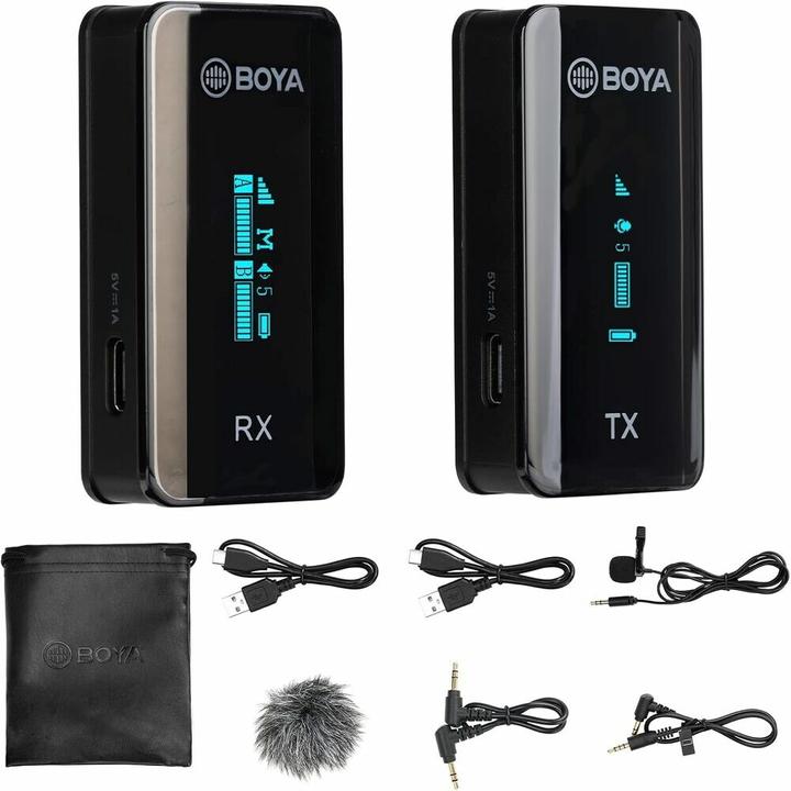 Image du produit Boya BY-XM6-S1 Système de microphone sans fil