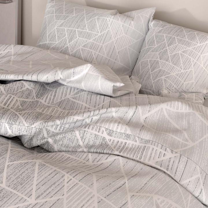 Immagine prodotto Lotus Bettwaren Création Biancheria da letto in raso Nalani (Copripiumino, 160 x 240 cm)