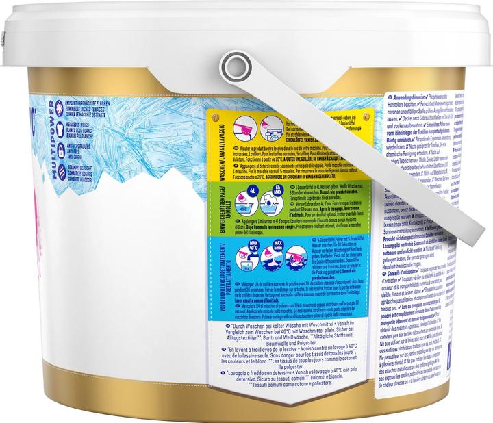 Immagine prodotto Vanish Oxi Advance Gold (75 Cicli di lavaggio, Polvere)