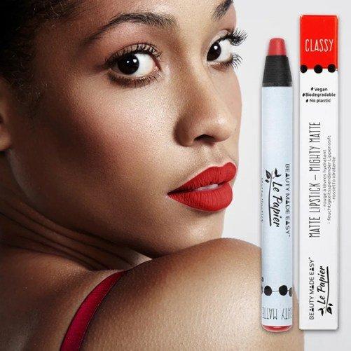 Produktbild Le Papier Lippenstift Mighty Matte, Classy