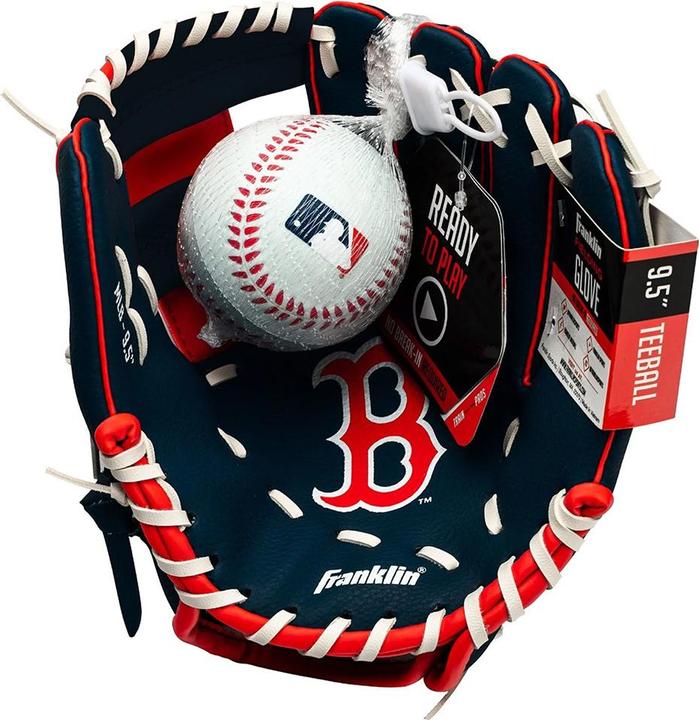 Actual product image Franklin Boston Red Sox Team Glove and Ball (280")