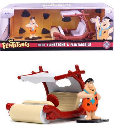 Actual product image Jada 253253002 -The Flintstones Family car con personaggio - scala 1:32