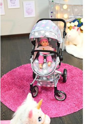 Produktbild Knorrtoys Puppenwagen Boonk - "star grey pink"