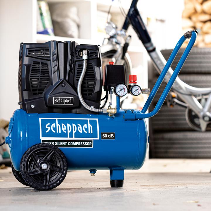Actual product image Scheppach HC25si compressor (8 bar, 24 l)